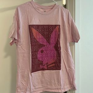 pink playboy t shirt